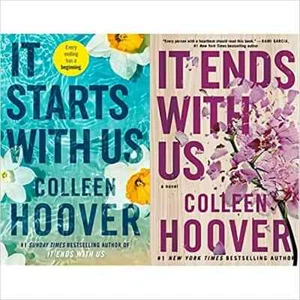It Starts With Us and It ends With Us By Colleen Hoover 2 Books Collection Set - Picture 1 of 1