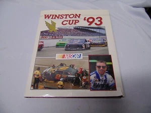 1993 NACAR hard cover book Winston Cup 1993 w/ jacket Alan Kulwicki - Picture 1 of 8
