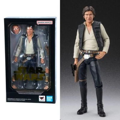 S.H.Figuarts Han Solo Classic Ver. STAR WARS A New Hope Action Figure BANDAI F/S - Image 1 of 4