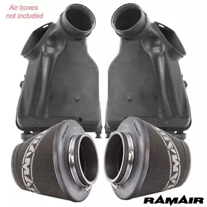 2x Filtro de aire de panel abatible de repuesto Ramair para Audi S6 5.2 FSI V10 2006-11 - Imagen 1 de 6