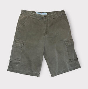 Vintage Ecko Unltd Shorts Adult Size 36 Green Cargo Pockets Y2K
