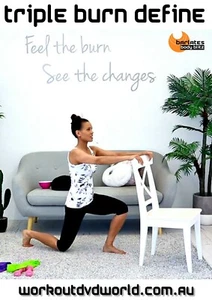 Body Sculpting Weights DVD - Barlates Body Blitz Triple Burn Define Workout - Picture 1 of 1
