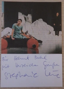Handschriftliches Autogramm Staatstheater Nürnberg Stephanie Leue (113370) - Picture 1 of 2