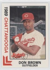 1989 Best Chattanooga Lookouts Don Brown #22