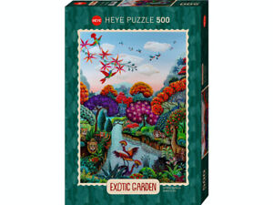 Heye 500pc Exotic Garden, Plants Jigsaw Puzzle
