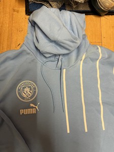 Manchester City Man City Repeat Hoodie für Kinder Official Man City Store
