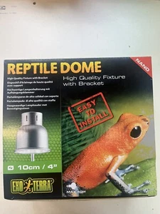 Exo Terra Reptile Dome Nano Fixture With Bracket - Picture 1 of 1