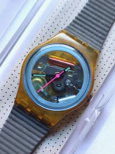SWATCH+LADY+LK106 BLUE BAY+GEBRAUCHT/USED - Bild 1 von 3