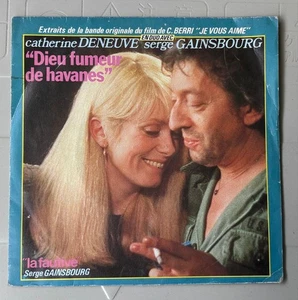 Serge Gainsbourg Catherine Deneuve God Loves Havana Vinyl EP Good Condition - Picture 1 of 6