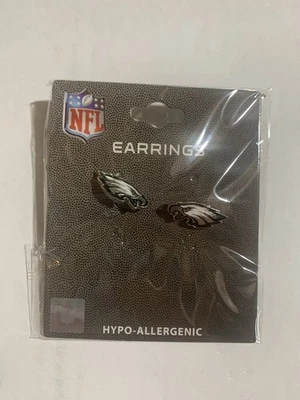 Pendientes Philadelphia Eagles NFL Post Logo Foto 1 de 3