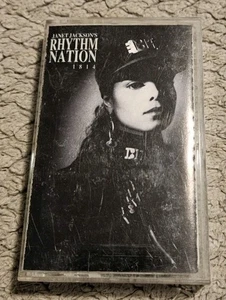 Janet Jackson Rythm Nation 1989 Cassette Tested Plays - Picture 1 of 24