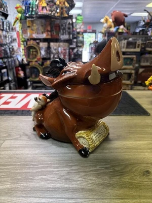 Tarro de galletas Schmid Disney Rey León Pumba y Timón 1994 raro de colección  Foto 1 de 4