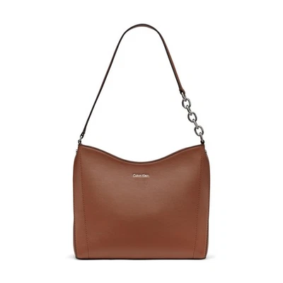 Bolso de Hombro Hobo Calvin Klein Nova Cadena, Caramelo Sólido, Talla Única Foto 1 de 2