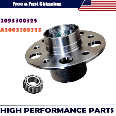 Front Wheel 2093300325 Hub w/ Bearing Kit For Mercedes Benz R171 W203 W209 C230 - Imagem 1 de 4