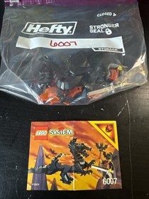 Lego 6007 Fright Knights Bat Lord, Vintage Set 100% Complete + Instructions