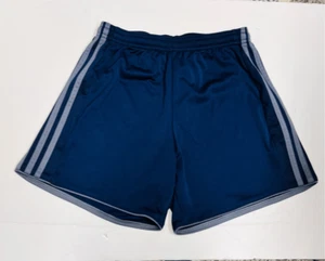 Adidas Navy Blue Shorts   Boys Size XS - Picture 1 of 4