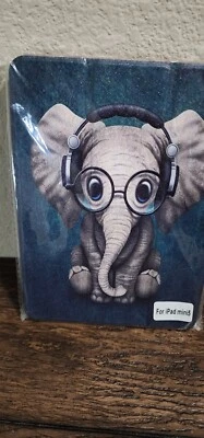 For Apple iPad 5th Generation 2018 5th 2017 Soft Case Leather Cover Elephant New - Image 1 of 3