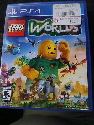 LEGO Worlds - Sony PlayStation 4 PS4 Complete Case+ Manual + Disk - Image 1 of 3