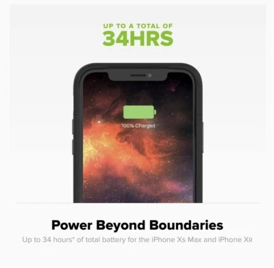 Mophie Juice Pack Air Protective Battery Pack Case for iPh Xs Max & More! - Image 1 of 4