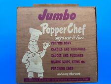 Dominion Electric Corp Jumbo Popper Chef Popcorn Popper 1703 in Box Mansfield OH