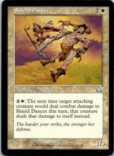 Shield Dancer Magic The Gathering Prophecy Card Light Play X1