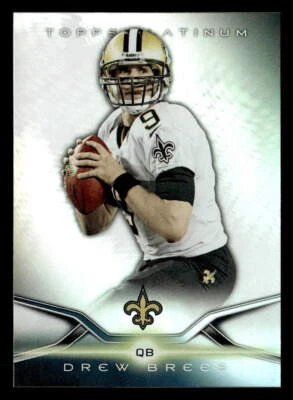 Drew Brees 2014 Topps Platinum  Card #18 New Orleans Saints - Image 1 of 2