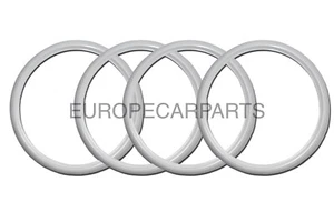 ATLAS 17’’ inch Slim Motorcycle White Wall Port-o-walls Tire insert Trim Set X4 - Picture 1 of 3