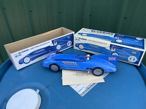 SCHYLLING TOYS Bluebird Sir Ian's Land Speed Record Car Tin Toy Wind Up Toy - Imagen 1 de 5