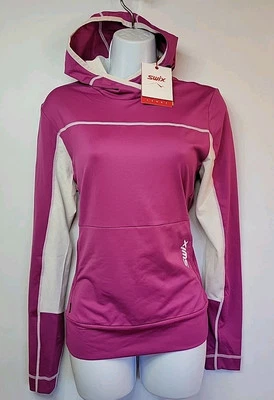 Jaqueta Pulôver Swix Tista Tamanho S Esqui Caminhadas Ao Ar Livre UPF Absorção de Umidade Nova Com Etiqueta - Imagem 1 de 4