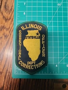 Stateville Illinois Department Of Corrections Officer Patch - Picture 1 of 2