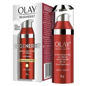 Olay Regenerist Face Cream Moisturiser UV SPF 30 - 50g - Picture 1 of 7