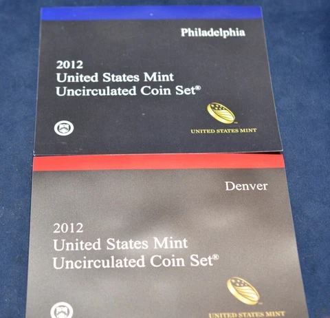 2012 U.S Mint Set in OGP Cover