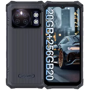 HOTWAV Cyber 13 Pro Rugged Cell Phone Unlocked 20GB+256GB 10800mAh 4G Smartphone - Picture 1 of 6