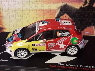 fiat grande punto s2000 rally montecarlo 2010 T.GARDEMEISTER 1:43 - Immagine 1 di 4