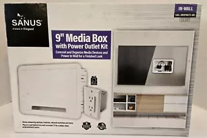 SANUS - 9" M Dua Box With Power Outlet SAL-IWB9KIT-W1 ⭐Open Box ⭐ - Picture 1 of 19