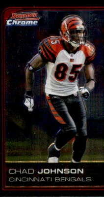 2006 Bowman Chrome #179 Chad Johnson Cincinnati Bengals - Image 1 of 2