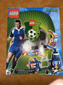 LEGO Sports Soccer Football Super Coverage (3408)- Instructions Only - Picture 1 of 2