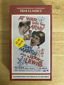 At War With The Army VHS - Picture 1 of 2