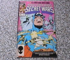 MARVEL SUPER HEROES SECRET WARS # 7     1ST JULIA CARPENTER SPIDER- WOMAN