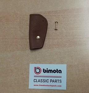 Portachiavi in pelle Bimota - Keis holder - leather Keychain vintage Bimota - Foto 1 di 1