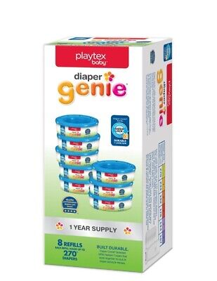 Diaper Genie Refill Bags Fresh Scent 270 Count (8-Pack)| Estimated 1-Year Supply • 66.50$
