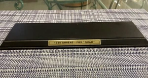 MATCHBOX COLLECTIBLES 1930 AHRENS-FOX "QUAD" WOODEN DISPLAY STAND - Picture 1 of 4