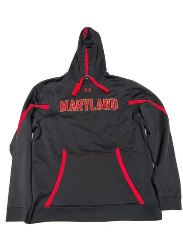 MARYLAND TERRAPINS HOODIE SIZE MEDIUM UNDER ARMOUR Cover