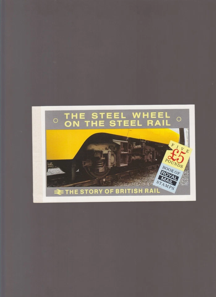 British The Story of British Rail Se-tenant pane 1986, Prestige Stamp Booklet - Image 1 of 1