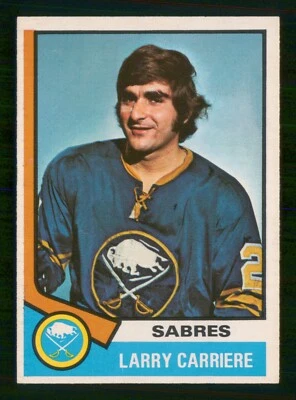 LARRY CARRIERE 1974-75 O-PEE-CHEE 74-75 NO 43 EXMINT+  59692 - Image 1 of 2