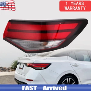 Luz trasera derecha para Nissan Sentra 2020-2023 freno exterior tope trasero con bombillas - Imagen 1 de 10