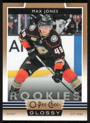 2019-20 O-Pee-Chee Glossy Rookies Copper #R4 Max Jones - Image 1 of 2