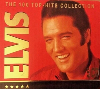 Elvis „The 100 Top Hit’s Collection“  5 CD Box mit Booklet - Club Edition - Bild 1 von 4