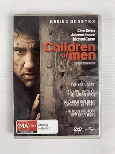 Children Of Men Clive Owen Michael Caine DVD R4 Movie - Picture 1 of 4