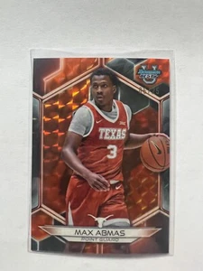 2023-24 Bowman Best U Orange Geometric Max Abmas 06/25 Texas Longhorns - Picture 1 of 1